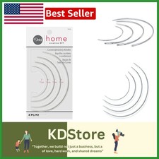 Home 9020 Curved Upholstery Needle Set (Sizes 3-6 Inch, 4pcs)