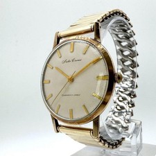 Orologio da polso Seiko Cronos J14021 oro 14 carati riempito 21 gioielli vintage