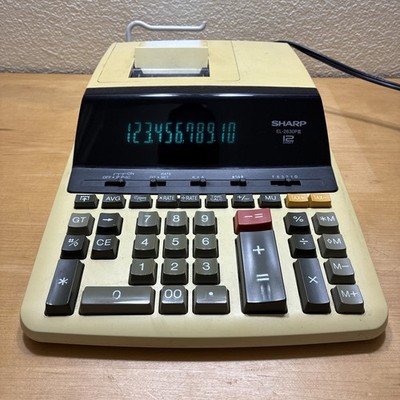 Sharp EL-2630PIII Printing Calculator