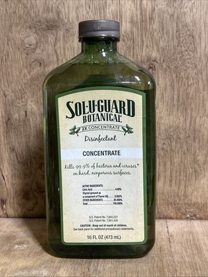 Melaleuca Sol-U-Guard Botanical Disinfectant 2X Concentrate antibacterial 16 oz