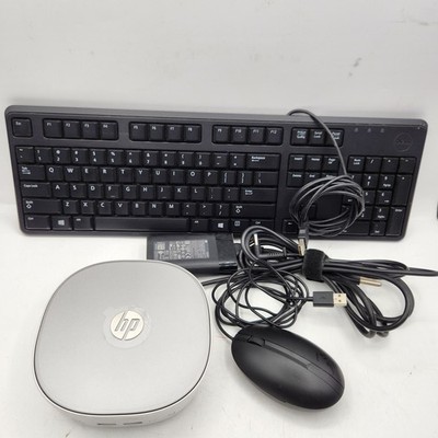 HP Pavilion Mini 300-230 Desktop PC Intel Core i3-5005U 4GB RAM Windows 11 Home