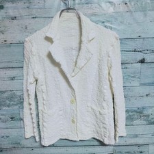 ISSEY MIYAKE Me By Tailored Jacket Cardigan Cauliflower White F/S from Japan
