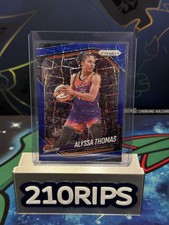 2025 Panini Prizm WNBA Alyssa Thomas #44 Blue Velocity Prizm Phoenix Mercury