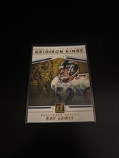 Ray Lewis 2017 Donruss All-Time Gridiron Kings Ravens 4
