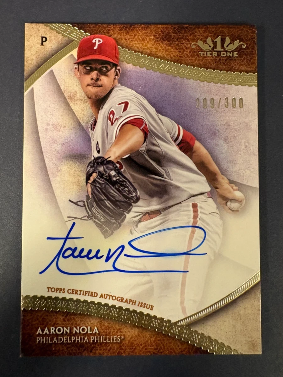 Aaron Nola Baseball Serial Numbered Sports Trading Cards