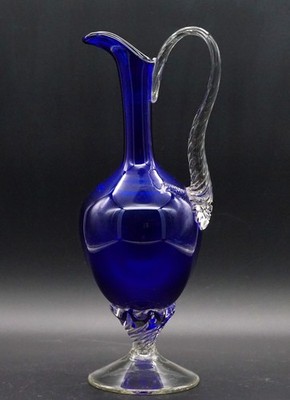 Y11 Karaffe Kobaltblau Empoli Stil Italien 34cm