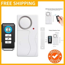Door Alarm Wireless Anti-Theft Remote Control Door and Window Security Alarms