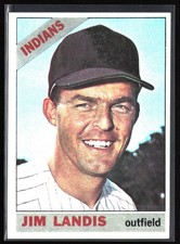 1966 Topps #128 Jim Landis