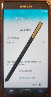 Samsung Galaxy Note Edge - Vintage 2014 Curved Screen Phablet w/ S Pen - Tested