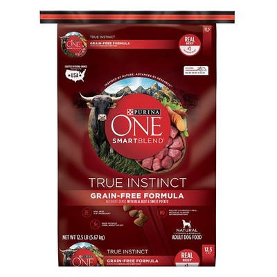 Purina One SmartBlend True Instinct Natural Grain-Free Formula Adult Dry Dog