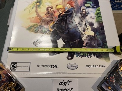 Kingdom Hearts Poster 358/2 Days OG Rare GameStop Square Enix