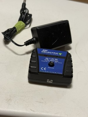 E-flite  EFLUC1007 Celectra 2S 7.4V DC Li-Po Charger Air Field Equip