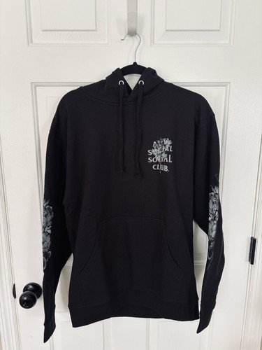 NWT! Anti Social Social Club Burnout Hoodie - Black M