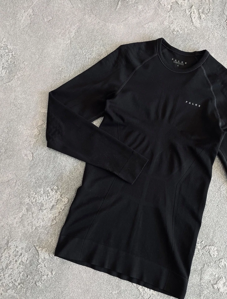 Мужская эргономичная спортивная система Falke Wool Tech с длинным рукавом ESS размер M - Изображение 3 из 4