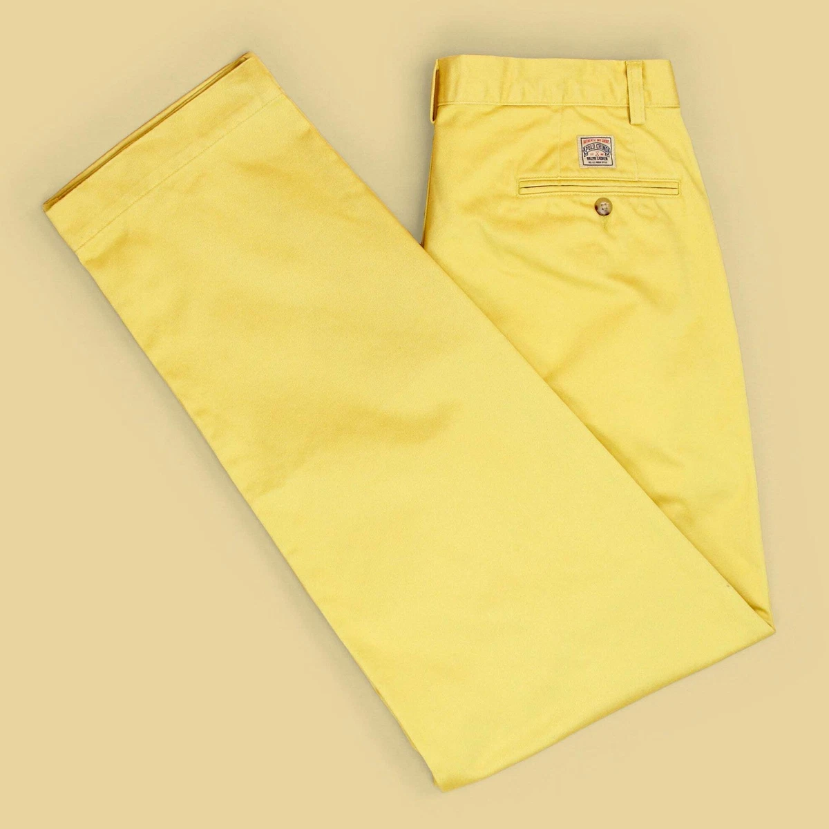 Polo Ralph Lauren Yellow Pants for Men for sale | eBay