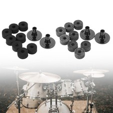 10 Pieces Cymbal Accessory Cymbal Stand Felts for Percussion Live Practice