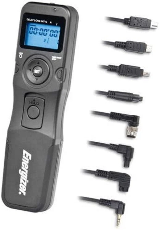 ENERGIZADOR CÁMARA DSLR TEMPORIZADOR OBTURADOR REMOTO para CANON NIKON SONY OLYMPUS PENTAX Foto 3 de 3