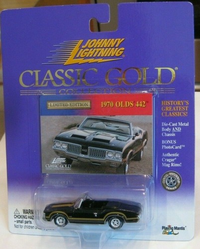 JOHNNY LIGHTNING CLASSIC GOLD ~ 1970 OLDS 442 CONVERTIBLE ~ - Picture 2 of 4