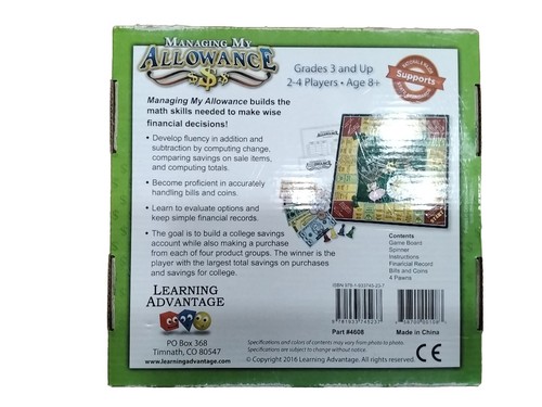 Managing My Allowance Board Game - Picture 2 of 3