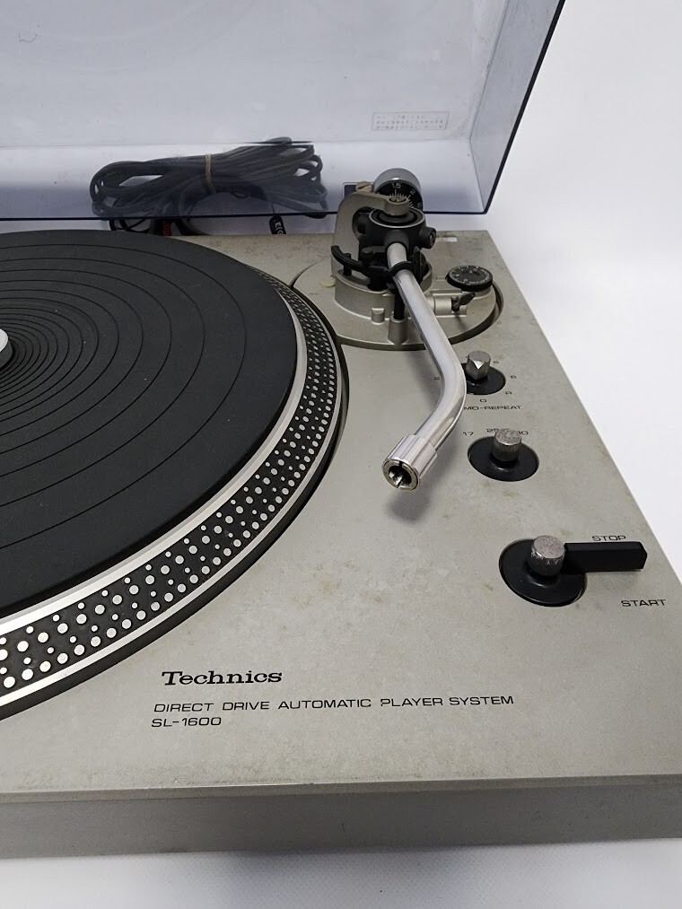 Technics テクニクス レコードプレーヤー SL-1600 Technics SL-1600 Record Player Direct Drive Automatic