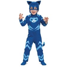 PJ Masks Baby-Toddler Blue Catboy Halloween Costume with Tail - 2T 4983