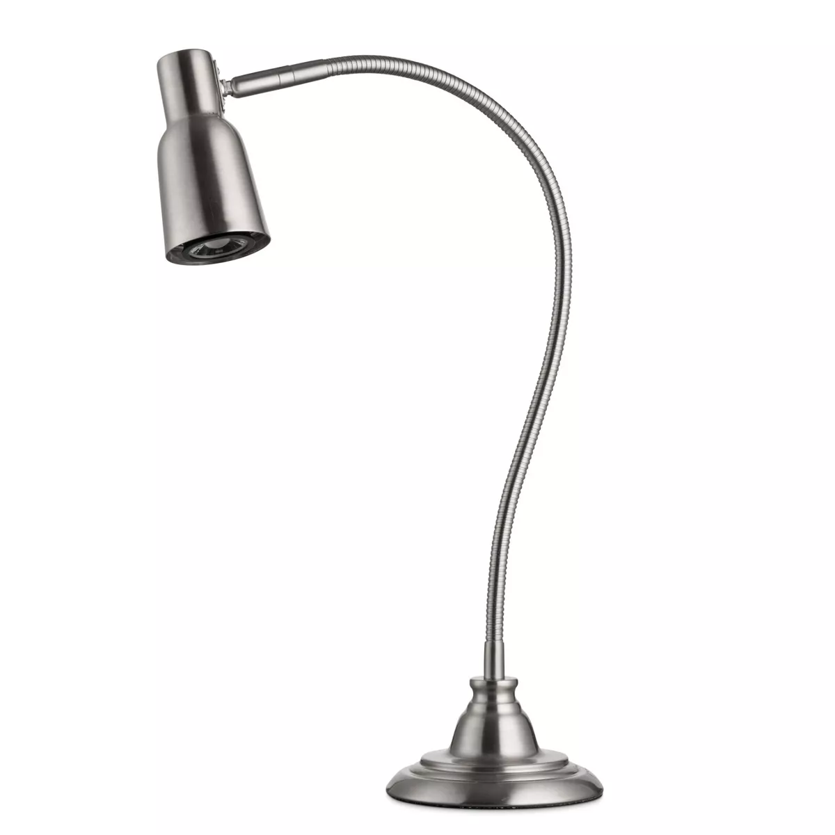Silver reading lamp deals