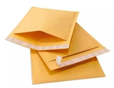 Kraft Bubble Mailers - #7 - 14.5" x 19" Internal- Flashship Brand - 100 Count