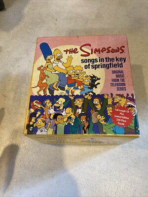 Simpsons Songs in the Key of Springfield CD/250 Piece Puzzle