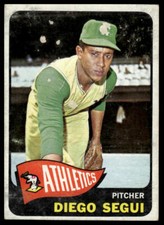 1965 Topps #197 Diego Segui