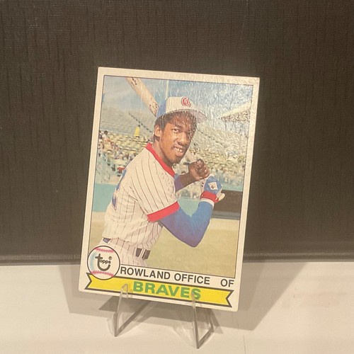 ⚾️ 1979 Topps ROWLAND OFFICE 132 - BRAVES Baseball Card * Sharp Edges!