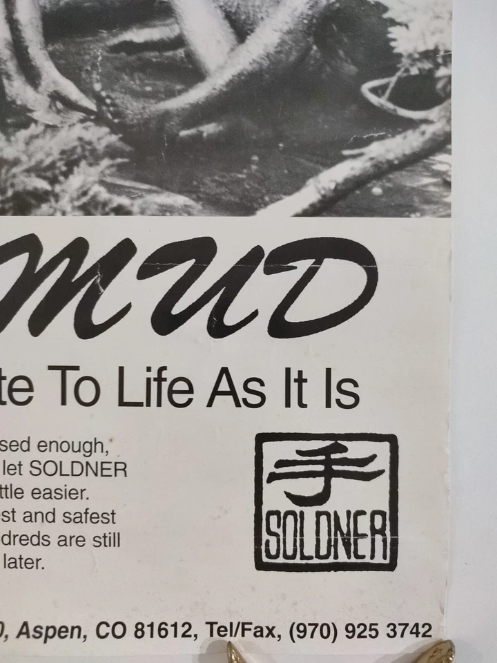 RARO De Colección Paul SOLDNER Autógrafo Firmado Pottery Club Mub Risque Anuncio Póster Moderno Foto 4 de 4