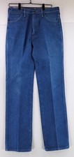 Wrangler VTG 90s Blue Jeans Made USA Mens 33 x 34 32 x 33.5 Actual 