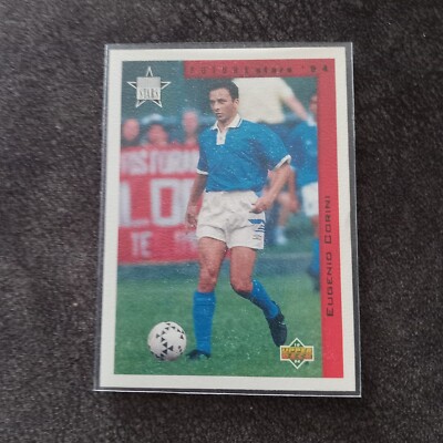 1994 Upper Deck World Cup Soccer Eugenio Corini Future Star #283 Italy   
