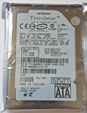40 GB SATA Hitachi HTS541040G9SA00 5400RPM 8MB HDD 2.5" Internal Hard Drive New