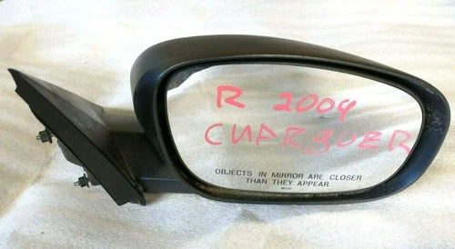 2006-2010 DODGE CHARGER Passenger Right Side View Power Door Mirror Black 