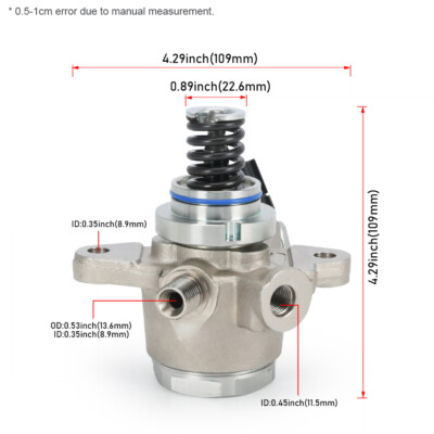 HPFP High Pressure Fuel Pump 16630-1LA0A For Nissan Infiniti 5.6L