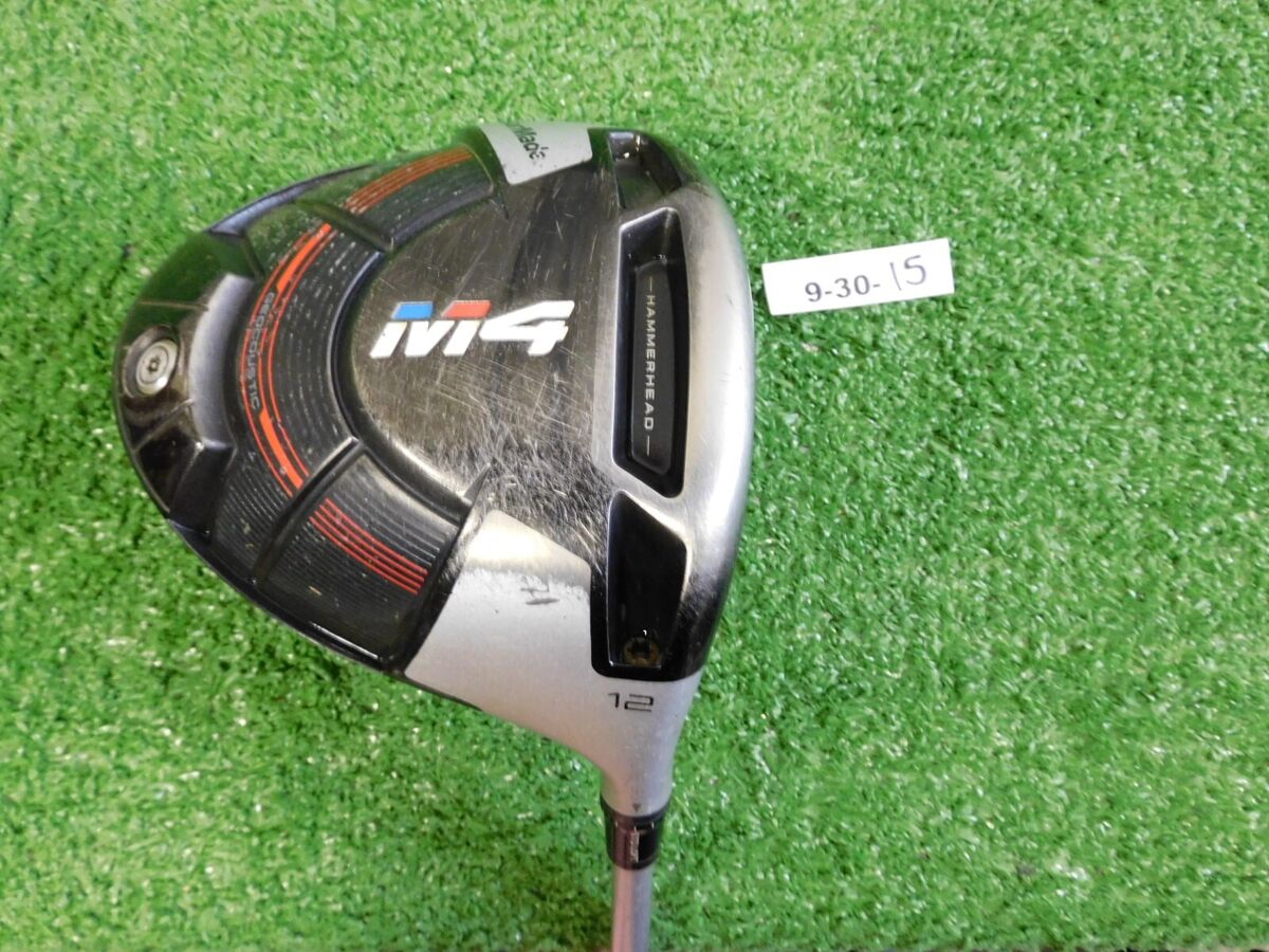 Taylormade M4 10.5° Driver Stiff (Optional) Graphite Shaft & M4 H/C Taylormade M4 10.5° Driver Stiff (Optional) Graphite Shaft & M4 H/C