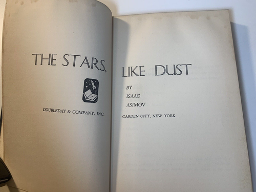 THE STARS LIKE DUST by ISAAC ASIMOV --- HB DJ 1951 - Picture 12 of 21