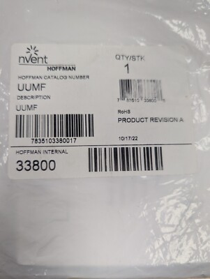 New, Hoffman, UUMF, Enclosure Mounting Bracket Kit Open Package