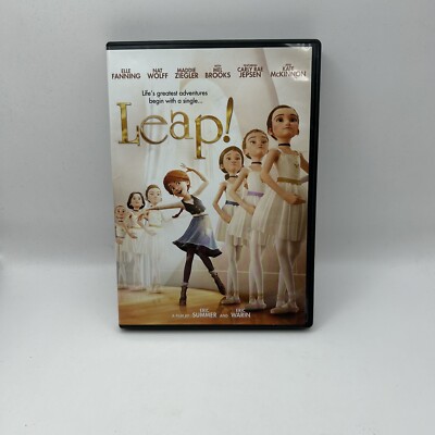 Leap! DVD 2017 Ballerina Movie Widescreen Pre-Owned GOOD CONDITION
