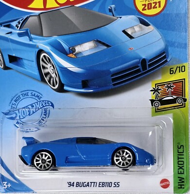 2020 Hot Wheels HW Exotics 6/10 '94 Bugatti EB110 SS 224/250