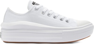 Size 10 - Converse Chuck Taylor All Star Move Low White W (748)