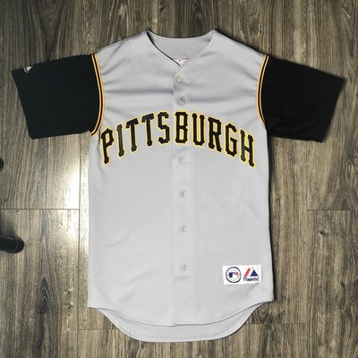 Majestic MLB Pittsburgh Pirates Baseball Replica Jersey In White