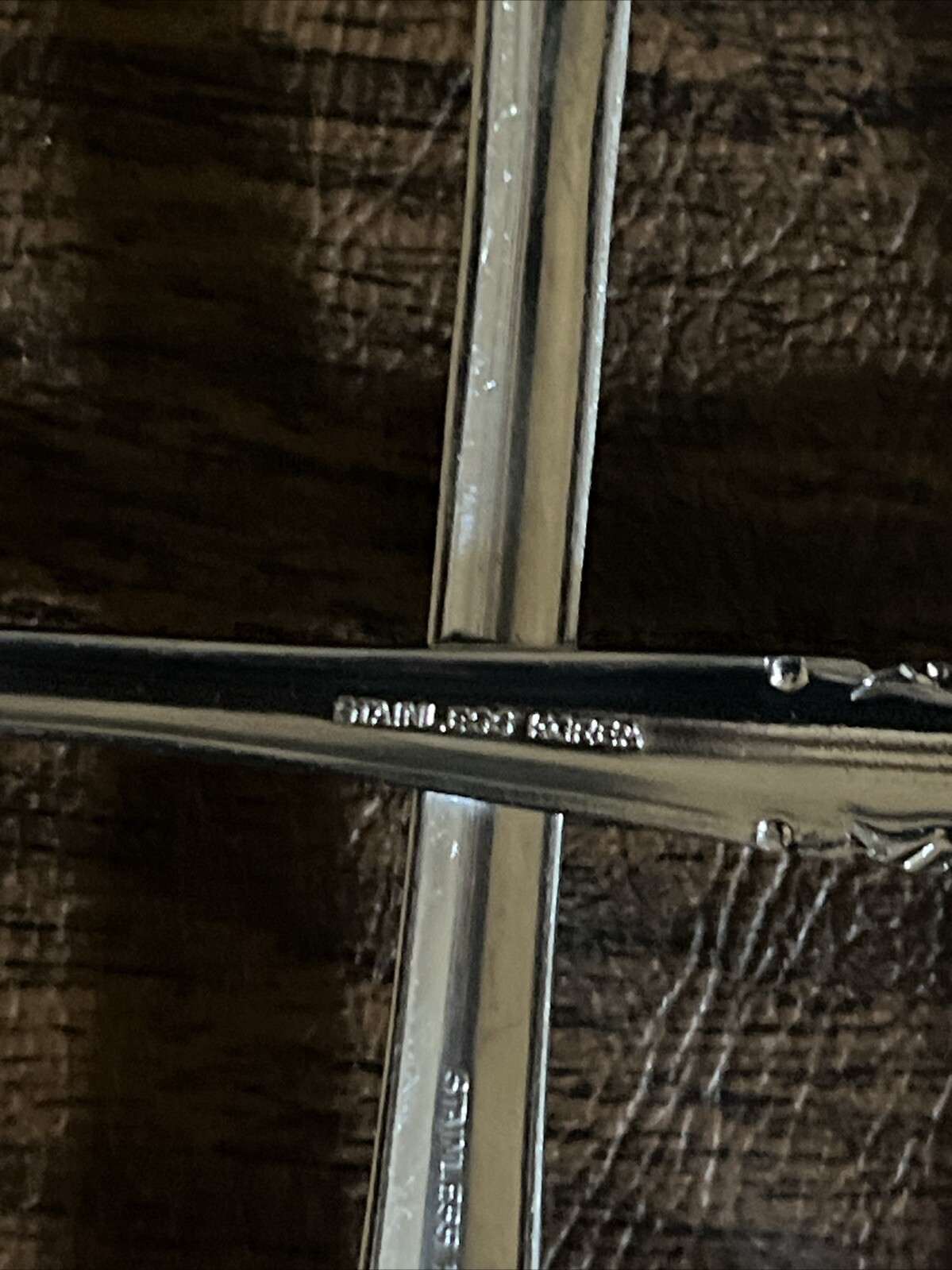 4 Piece Set Serving Fork Spoon Salad Fork Butter Knife Stainless Steel