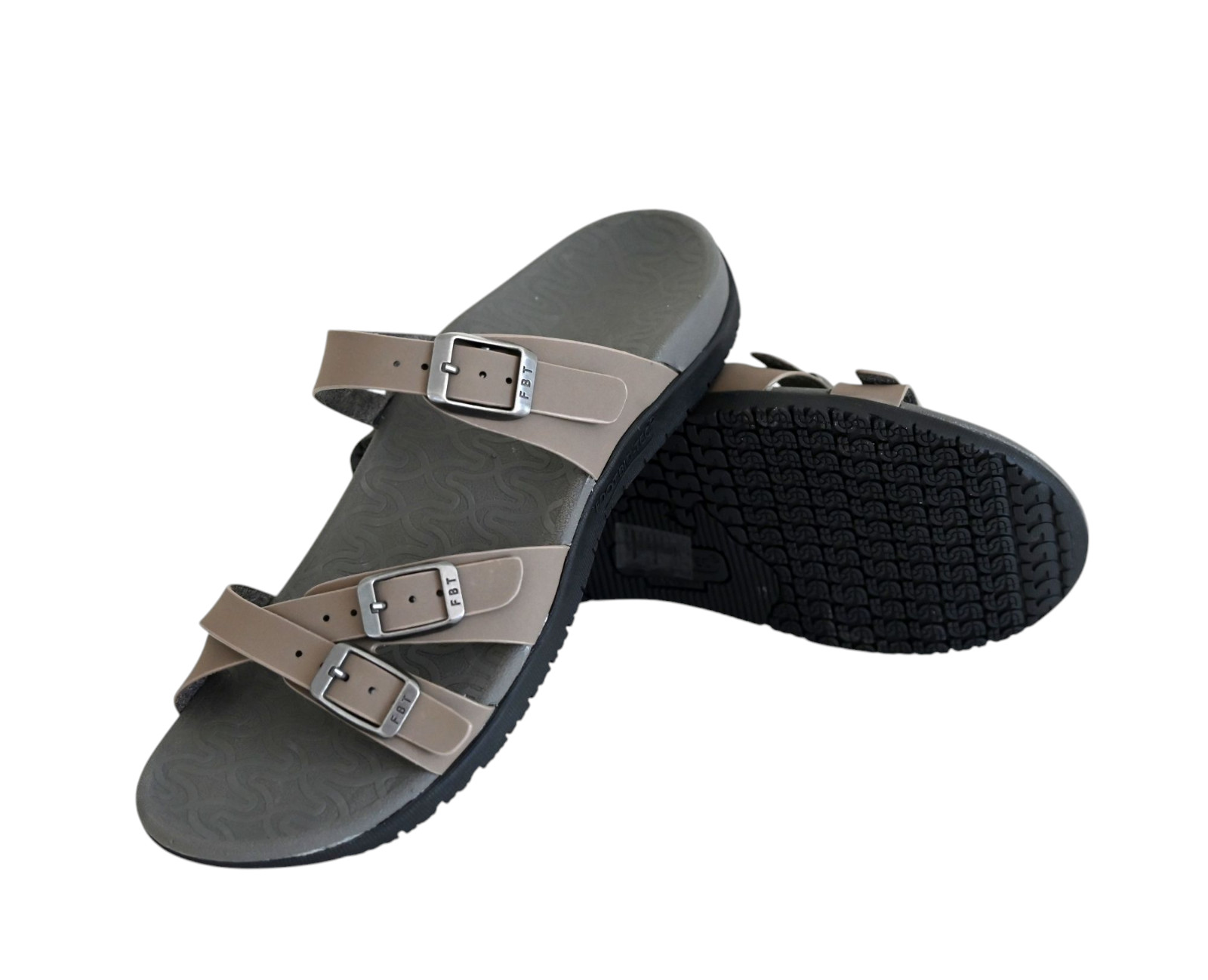 FOOT BIO-TEC Orthotic sandal—— Ree Cool Grey (New Arrival) (Sale 10% OFF !!!  )