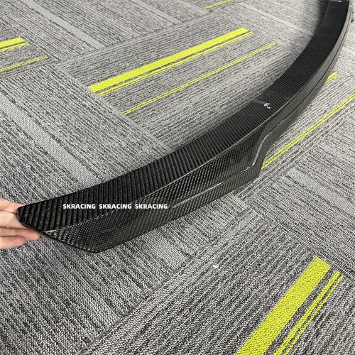 Dry Carbon Fiber Rear Trunk Lid Spoiler Wing Fits Audi RSQ8 2020-2024 Bodykit - Picture 6 of 22