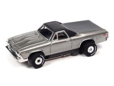 AUTO WORLD THUNDERJET SC390 1969 Chevy El Camino silver SLOT CAR