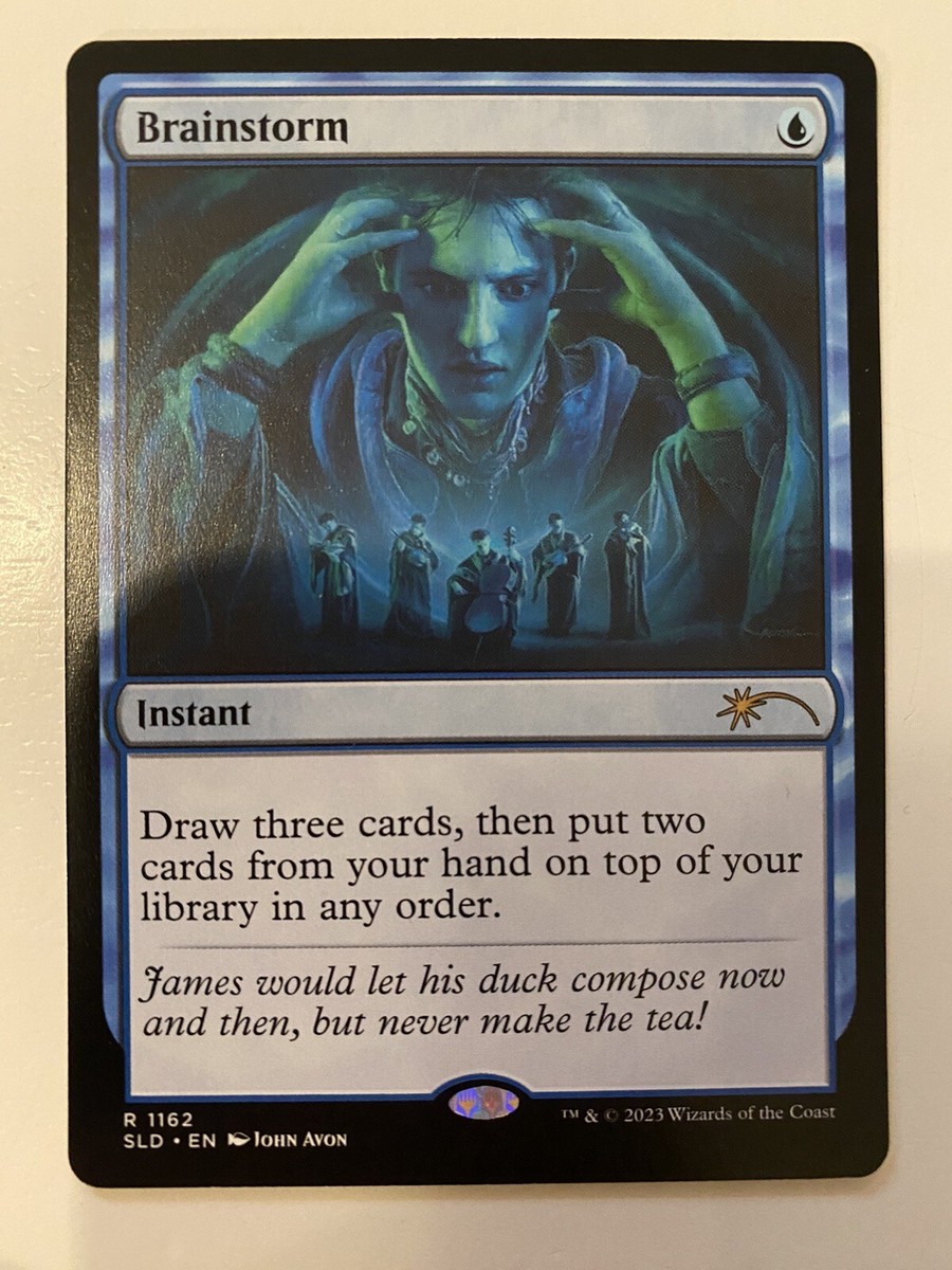 john avon mtg cards Brainstorm *Non-Foil* SECRET LAIR: John
