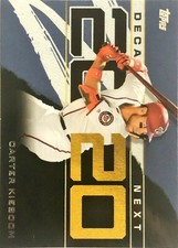 2020 Topps Decade's Next Blue #DN29 Carter Kieboom 