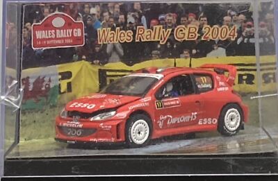 1/43 Vitesse 43010 L/E Peugeot 206 WRC 2004 Wales GB #17 Solberg & Menkerud L/E